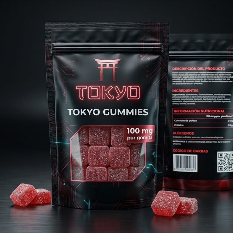 Gomitas Gomitas Amplio Espectro 100 MG | TOKYO GUMMIES - Imagen 1